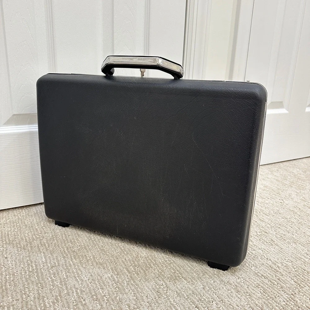 Vintage Samsonite Hardshell Broker GL Locking Briefcase 💼 🔒🔑